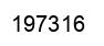 Number 197316 black image
