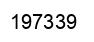 Number 197339 black image