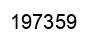 Number 197359 black image