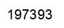 Number 197393 black image
