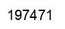 Number 197471 black image