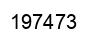 Number 197473 black image
