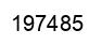 Número 197485 imagen negro