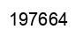 Number 197664 black image
