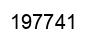 Number 197741 black image