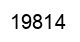 Número 19814 imagen negro