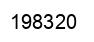 Number 198320 black image