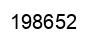 Number 198652 black image