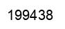 Number 199438 black image
