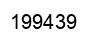 Number 199439 black image