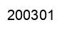 Número 200301 imagen negro