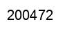 Number 200472 black image