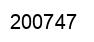 Number 200747 black image