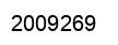 Number 2009269 black image