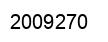 Number 2009270 black image