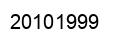 Número 20101999 imagen negro