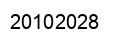 Number 20102028 black image