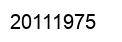 Number 20111975 black image
