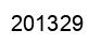 Number 201329 black image