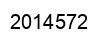 Number 2014572 black image