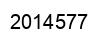 Number 2014577 black image