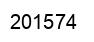 Number 201574 black image