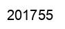 Number 201755 black image