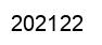 Number 202122 black image