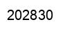 Number 202830 black image