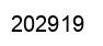 Number 202919 black image