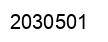 Number 2030501 black image