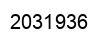 Number 2031936 black image