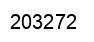 Number 203272 black image
