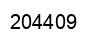 Número 204409 imagen negro