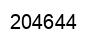 Número 204644 imagen negro