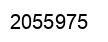 Number 2055975 black image