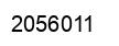 Number 2056011 black image