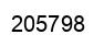 Número 205798 imagen negro