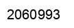 Number 2060993 black image