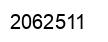 Number 2062511 black image