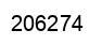 Número 206274 imagen negro