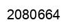 Number 2080664 black image