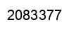 Número 2083377 imagen negro