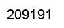 Número 209191 imagen negro