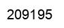 Número 209195 imagen negro