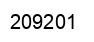Número 209201 imagen negro