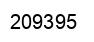 Número 209395 imagen negro