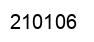 Number 210106 black image