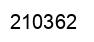 Número 210362 imagen negro