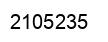 Número 2105235 imagen negro